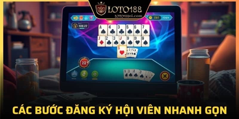 Các bước đăng ký hội viên nhanh gọn