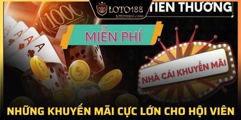 Những khuyến mãi cực lớn cho hội viên