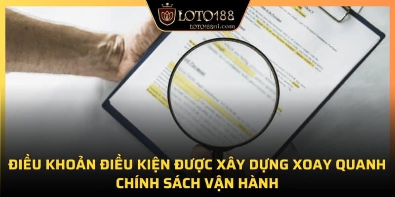 Quy định được xây dựng dựa trên chính sách vận hành